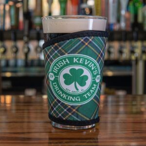Plaid Pint Koozie