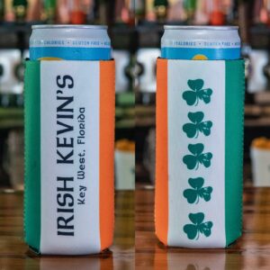 Tall Irish Can Koozie