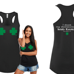 "Shook my Shamrocks" racer tank